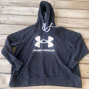 Under Armour Black and White Men's Hoodie